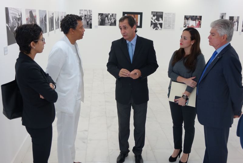 El ministro de Cultura de Cabo Verde, Mário Lúcio Sousa, visita Casa África