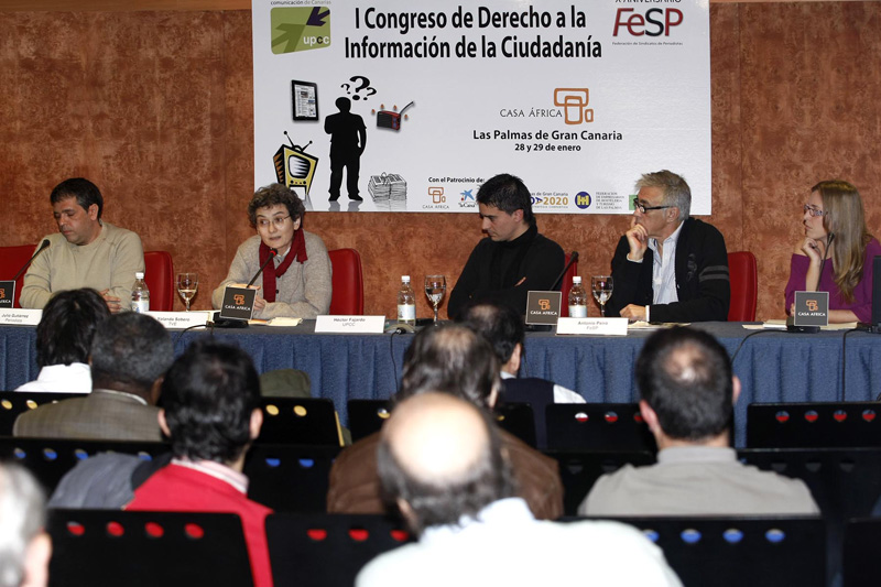 La UPCC celebra en Casa África el I Congreso de Derecho a la Información de la Ciudadanía