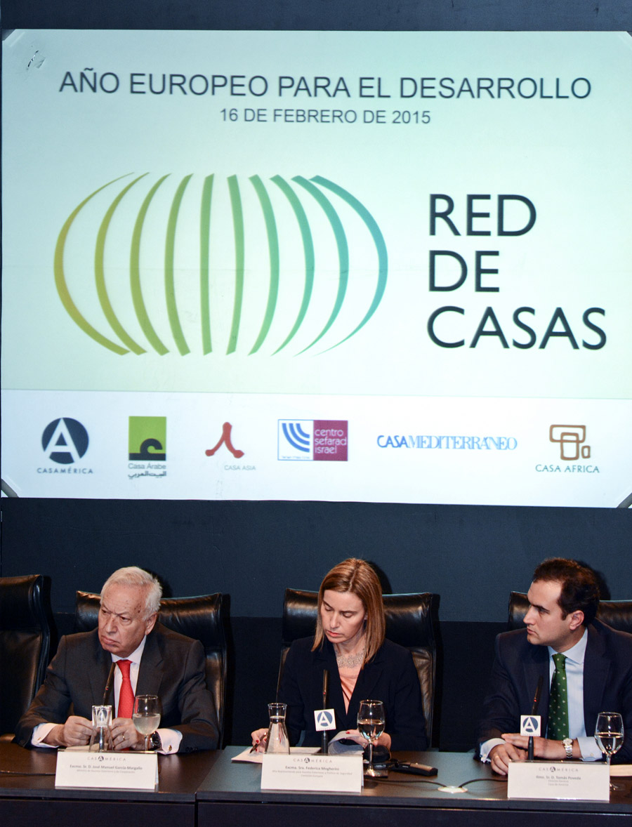 La Red de Casas se presenta ante la máxima responsable de la diplomacia europea, Federica Mogherini