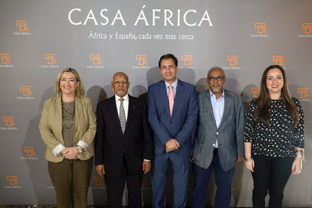 El presidente de la Cámara de Comercio de Mauritania visita Casa África