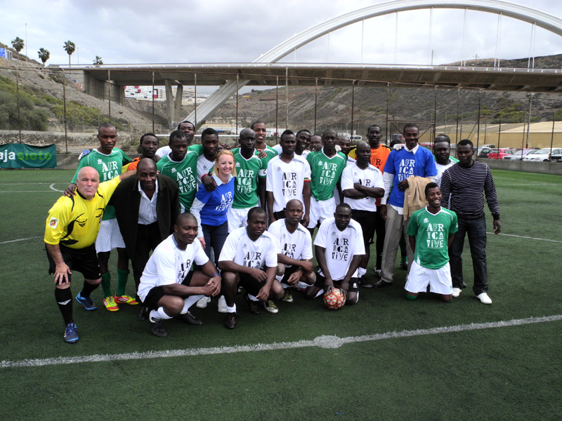 La 'Copa de África' de fútbol 7 de África Vive regresa a Gran Canaria