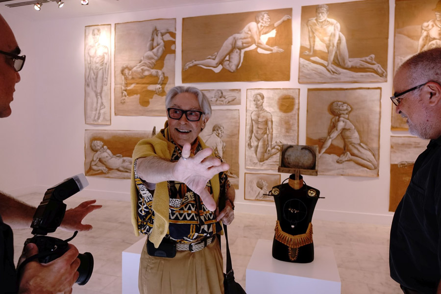 Pepe Dámaso expone su obra africana en Casa África