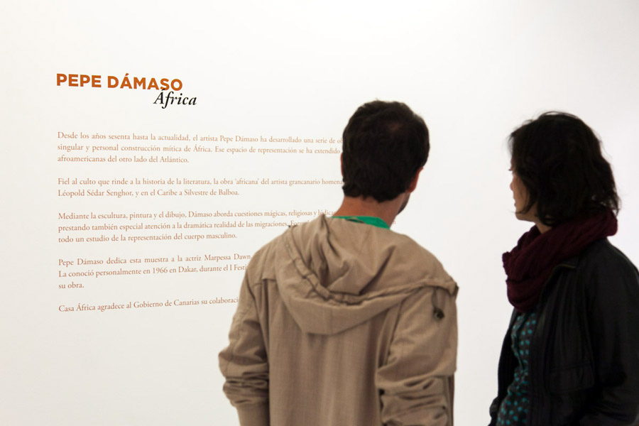 Pepe Dámaso expone su obra africana en Casa África