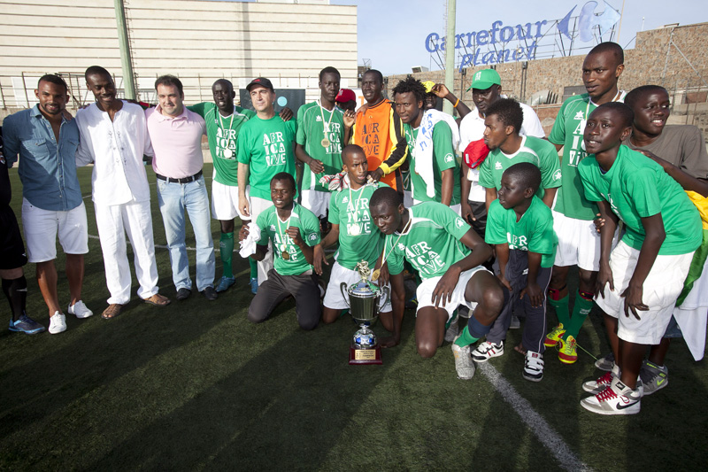 Senegal renueva su liderato en el trofeo de fútbol 7 África Vive