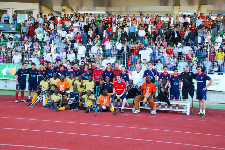 El equipo One goal llega a Cádiz tras su paso por Madrid