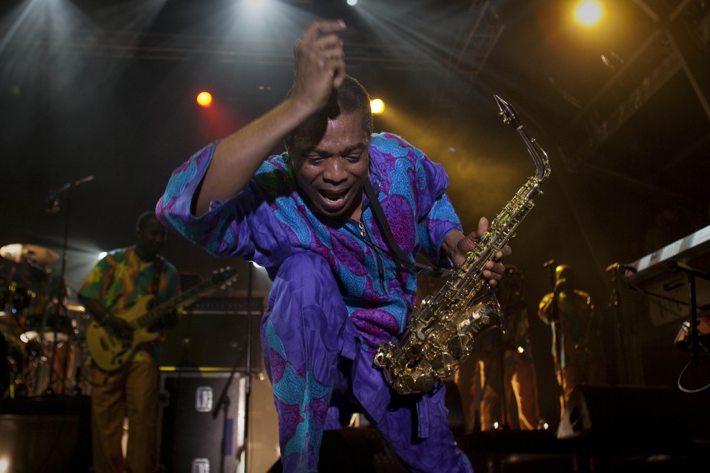 Femi Kuti arrasa en Madrid con un torbellino de afrobeat