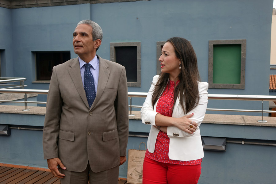 El embajador de Egipto en España visita Casa África