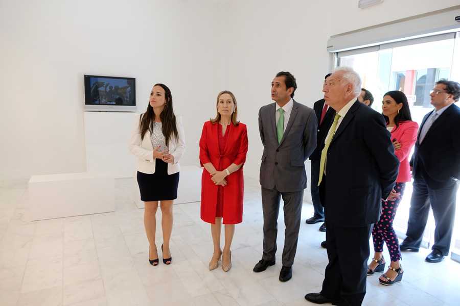 Los ministros Margallo y Pastor visitan Casa África