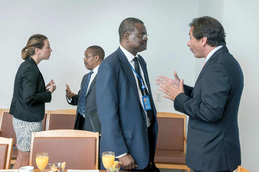 Casa África, con las Representaciones Permanentes africanas ante Naciones Unidas en Nueva York