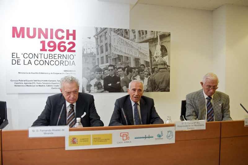 Instituciones y participantes en el Contubernio de Múnich celebran en Fuerteventura su 50 aniversario y el vínculo de la isla con la Transición Española