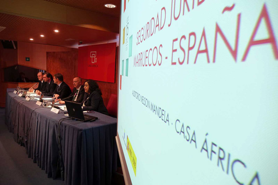 El Encuentro sobre Seguridad Jurídica Marruecos-España se celebró hoy en Casa África