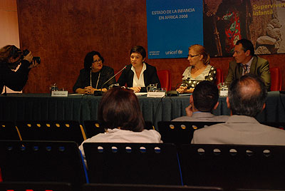 Unicef presenta 'El Estado de la Infancia en África 2008' en Casa África