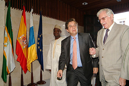 El director general de Casa Africa recibe a una delegación del Gobierno de Nigeria
