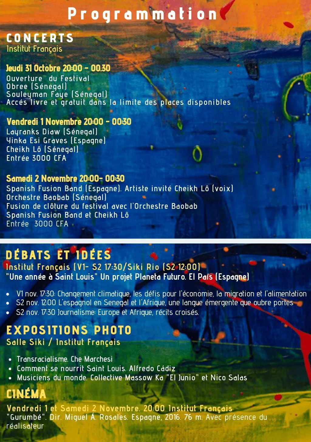 Casa África colabora con el Festival Metissons de Saint Louis y con la Embajada de España en Senegal en un espectáculo de fusión afroflamenca