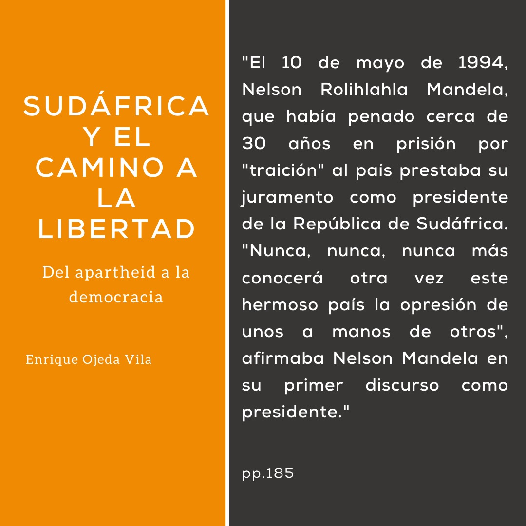 Cita de Enrique Ojeda sobre Mandela
