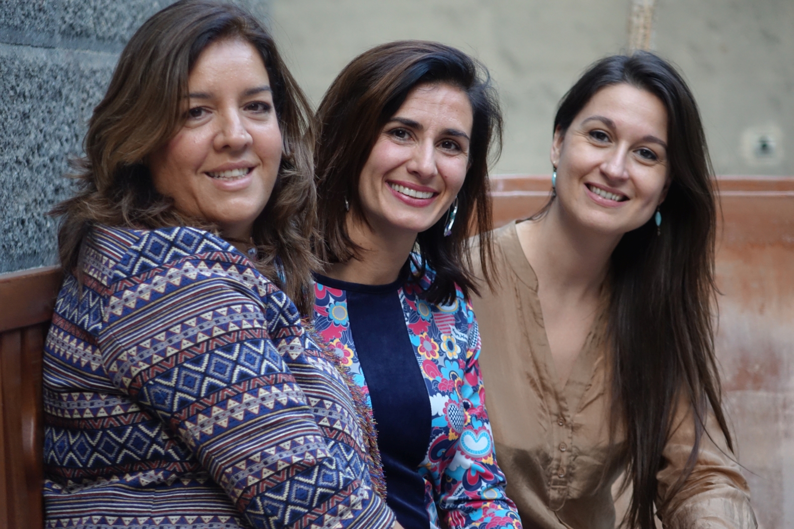 Estefanía Calcines, Helena Casas y Olga Cuadrado