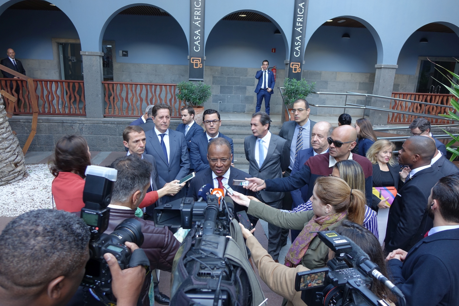 Luis Filipe Tavares en Casa África