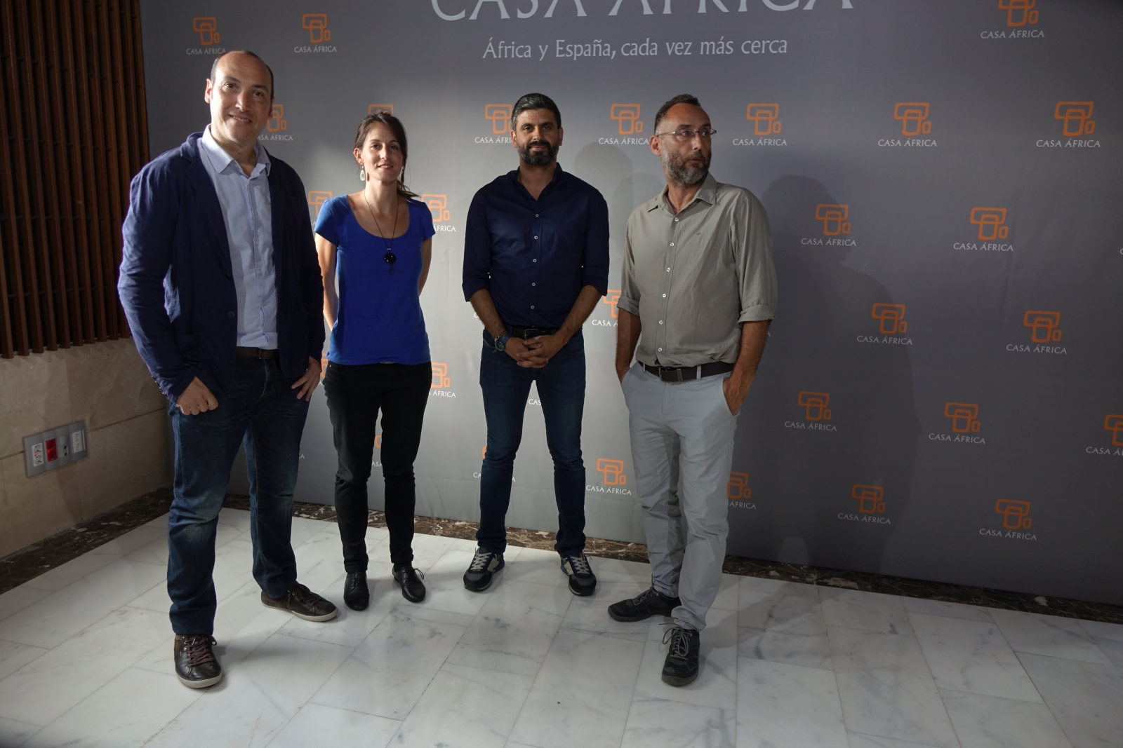 Joan Tussel Prats, Gemma Parellada, José Naranjo y Nicolás Castellano