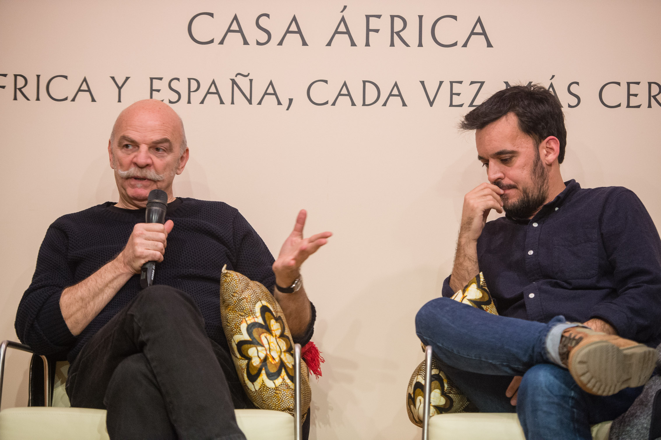 Martín Caparrós y Samuel Aranda