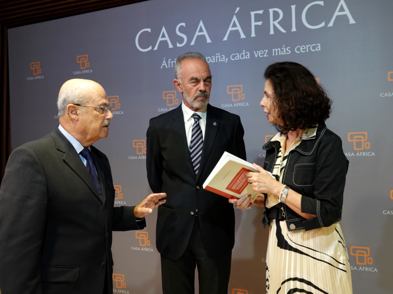 Momento de la presentación con Juan Romero Pi