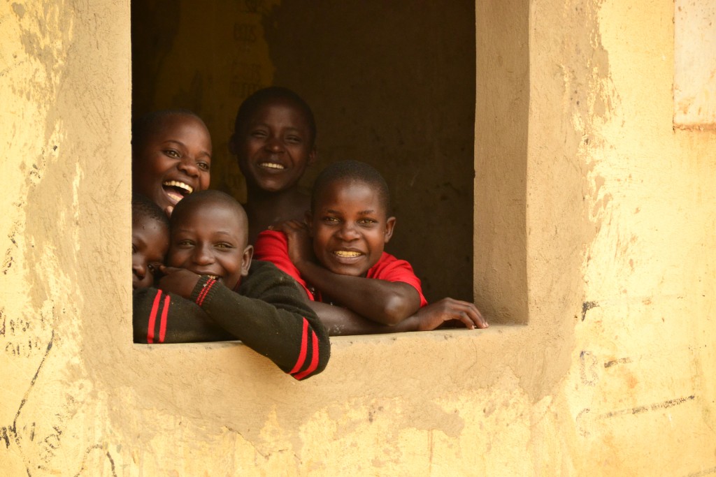 Sonrisas desde el aula.
