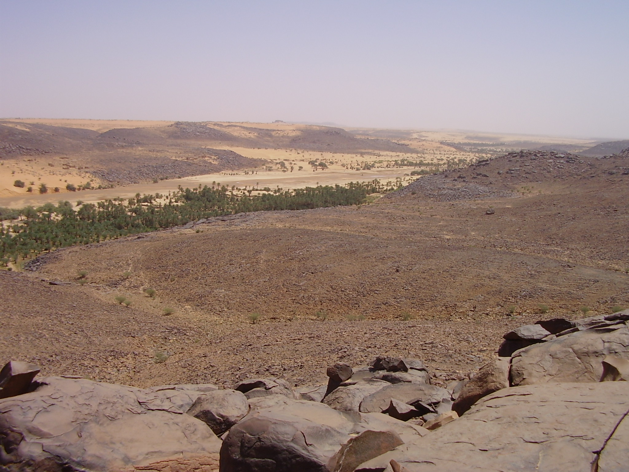 9.	Paisaje de Tidjikja (Mauritania, 2005)