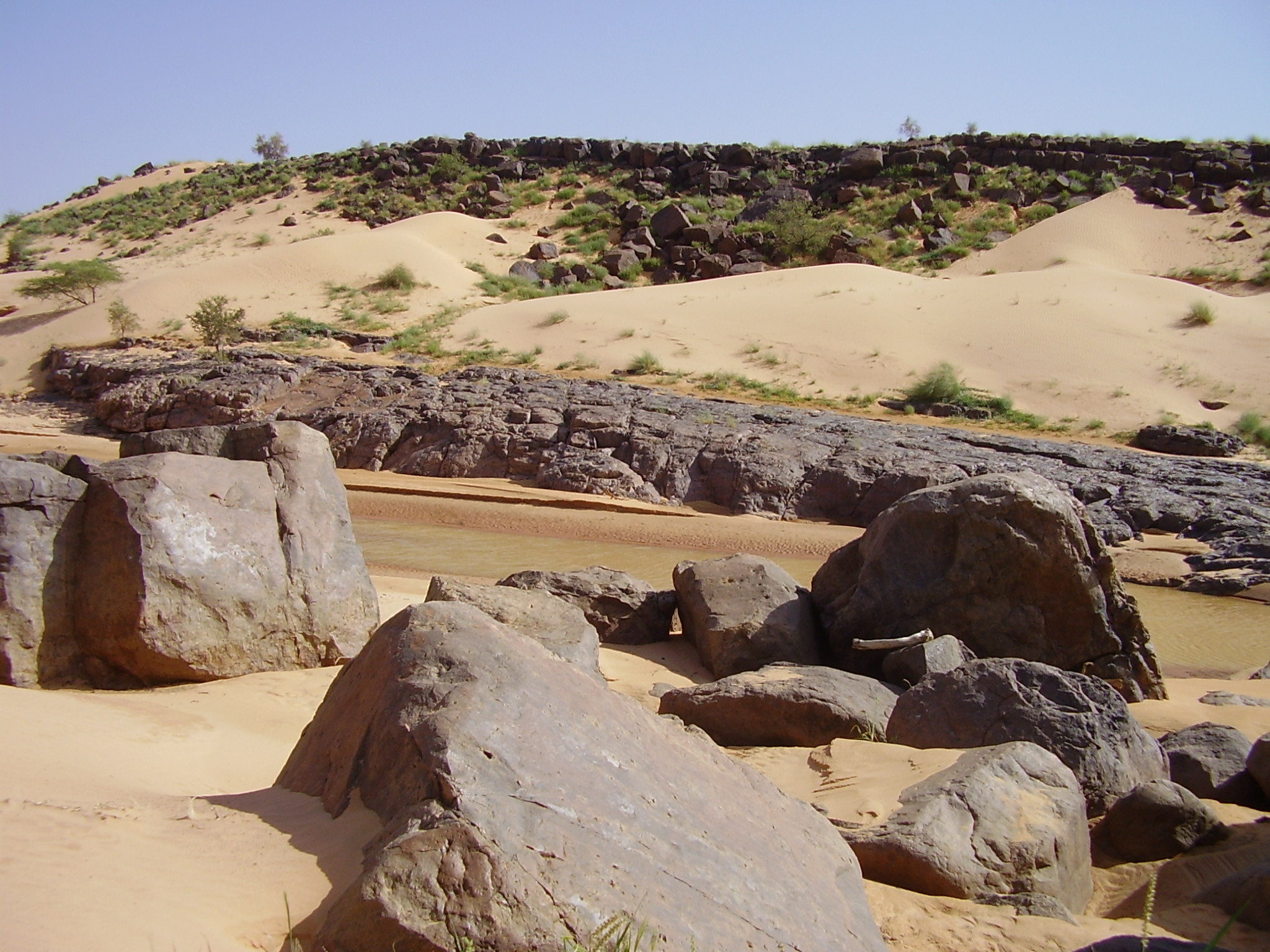 34.	Paisaje de Tidjikja (Mauritania, 2005)