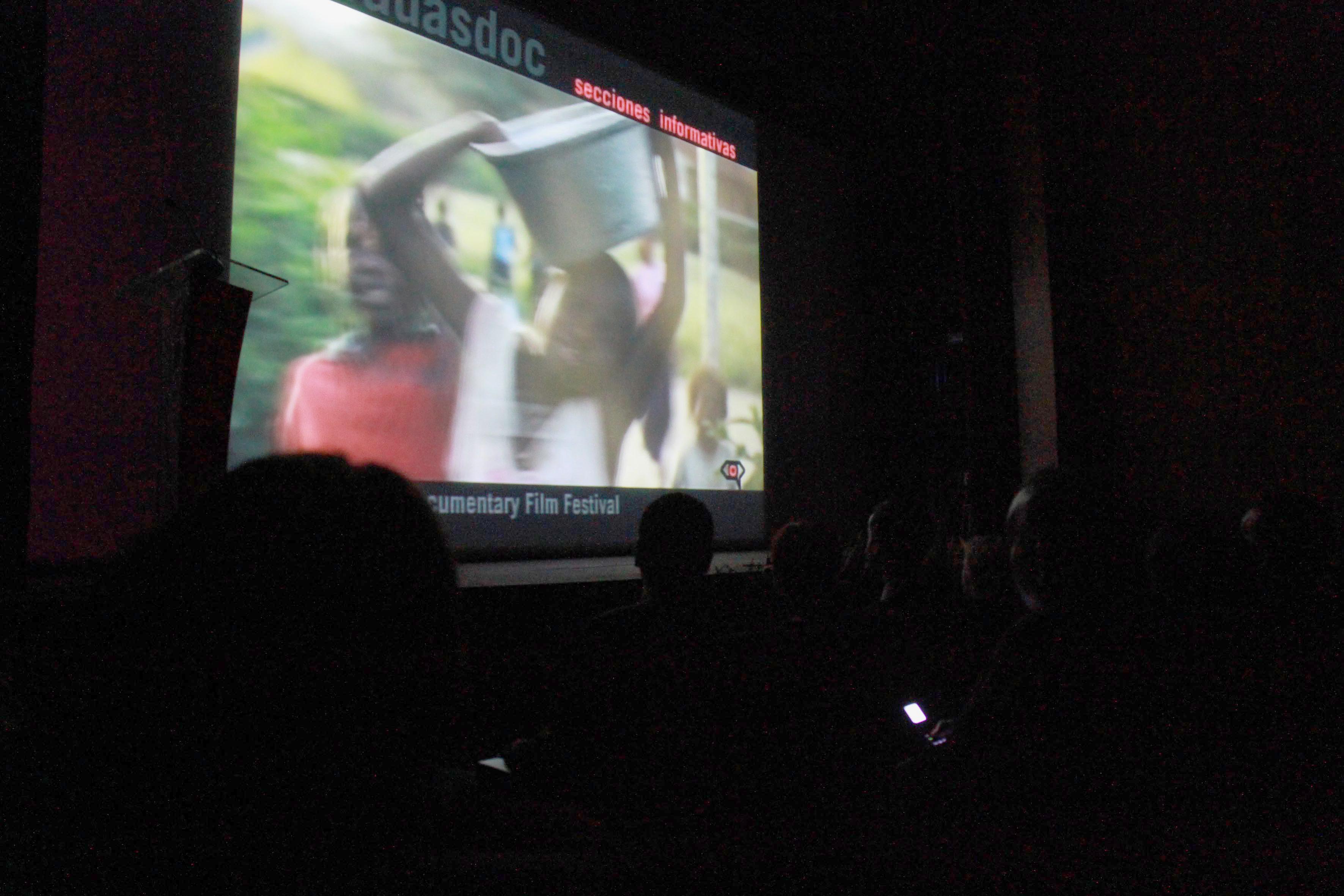 57. Proyección - Inauguración MiradasDoc 2011