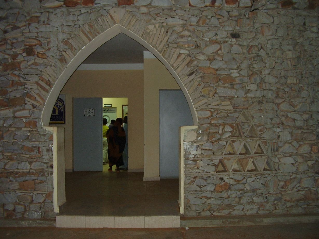 15.	Imagen del hospital de Chinguetti, Mauritania