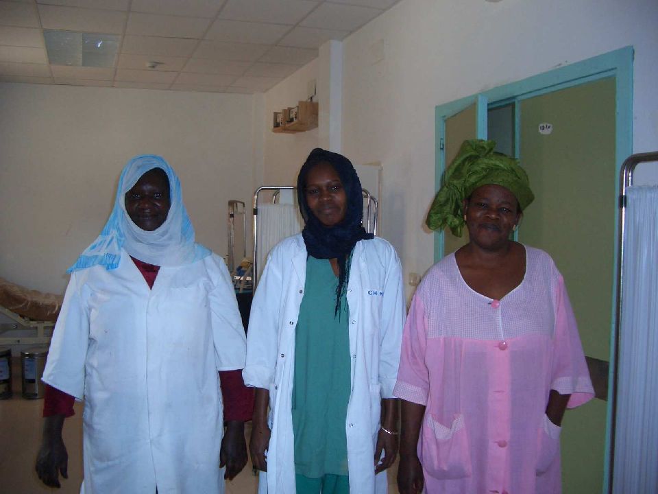 6. Imágenes del Hospital de Nouadhibou en Mauritania