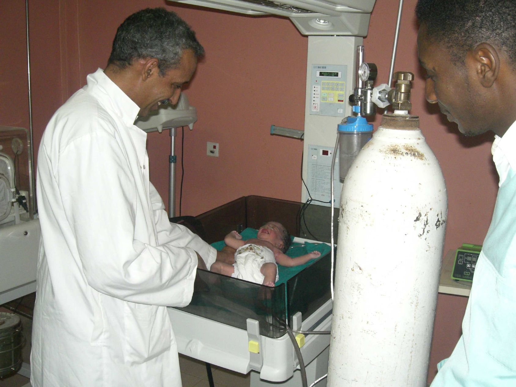 7. Imágenes del Hospital de Nouadhibou en Mauritania