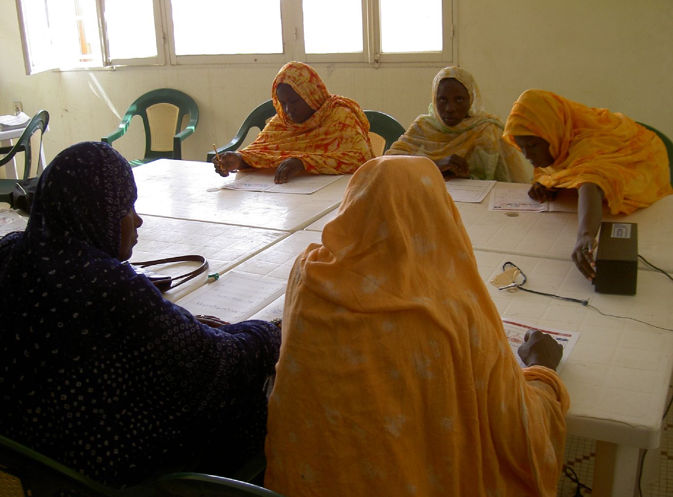 22.	Imágenes de un proyecto Radio Ecca en Nouakchott, capital de Mauritania