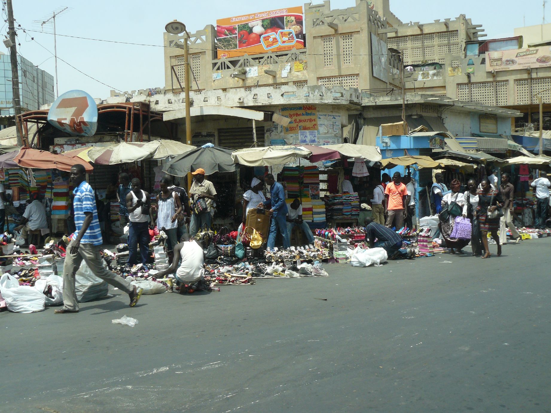 16.	Imágenes de la ciudad de Dakar, Senegal