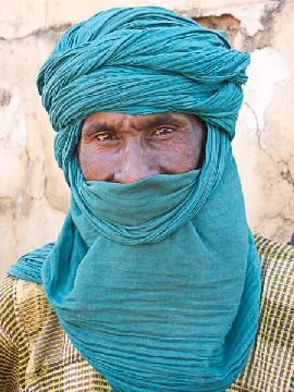 15. Segou. Vendedor Tuareg