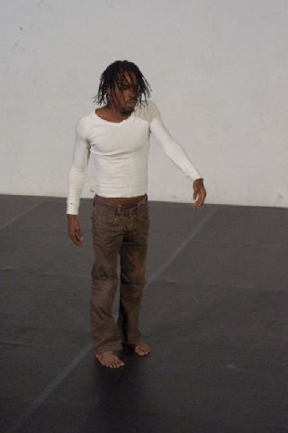 12. Adonis Nébiè -bailarín de Burkina Faso- en la residencia coreográfica en La Gomera