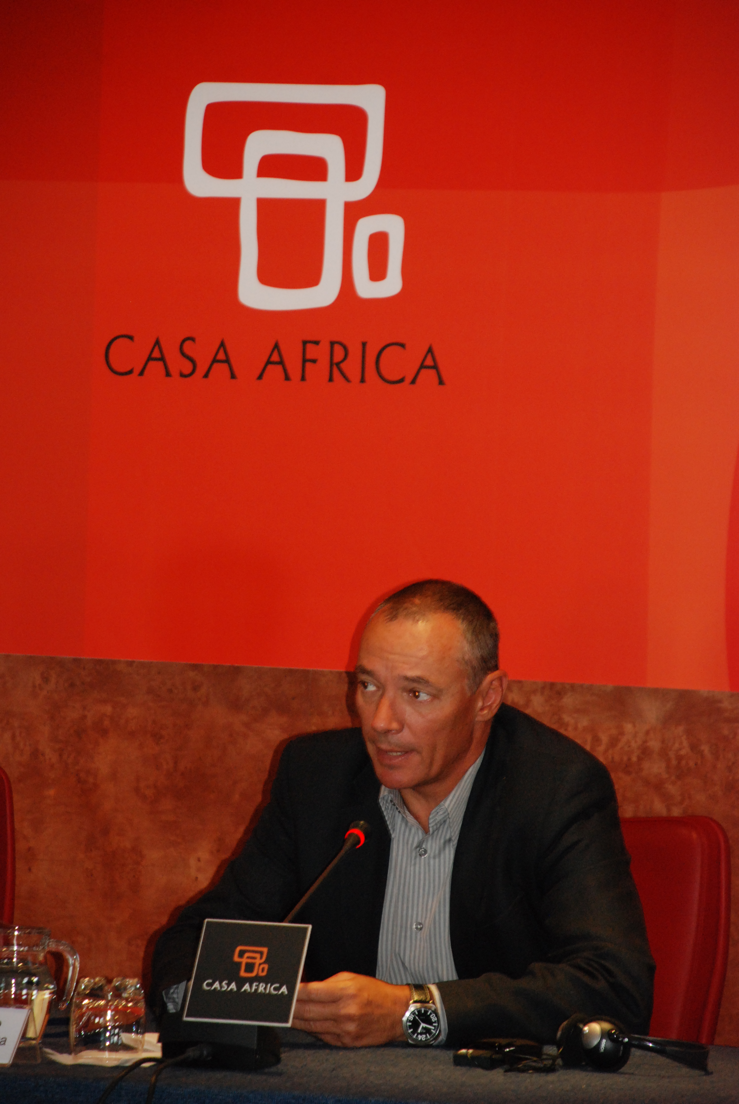 7. Luis Padilla -Secretario General de Casa África- en la Conferencia de la Asociación Internacional de Transporte Multimodal celebrada en Casa África