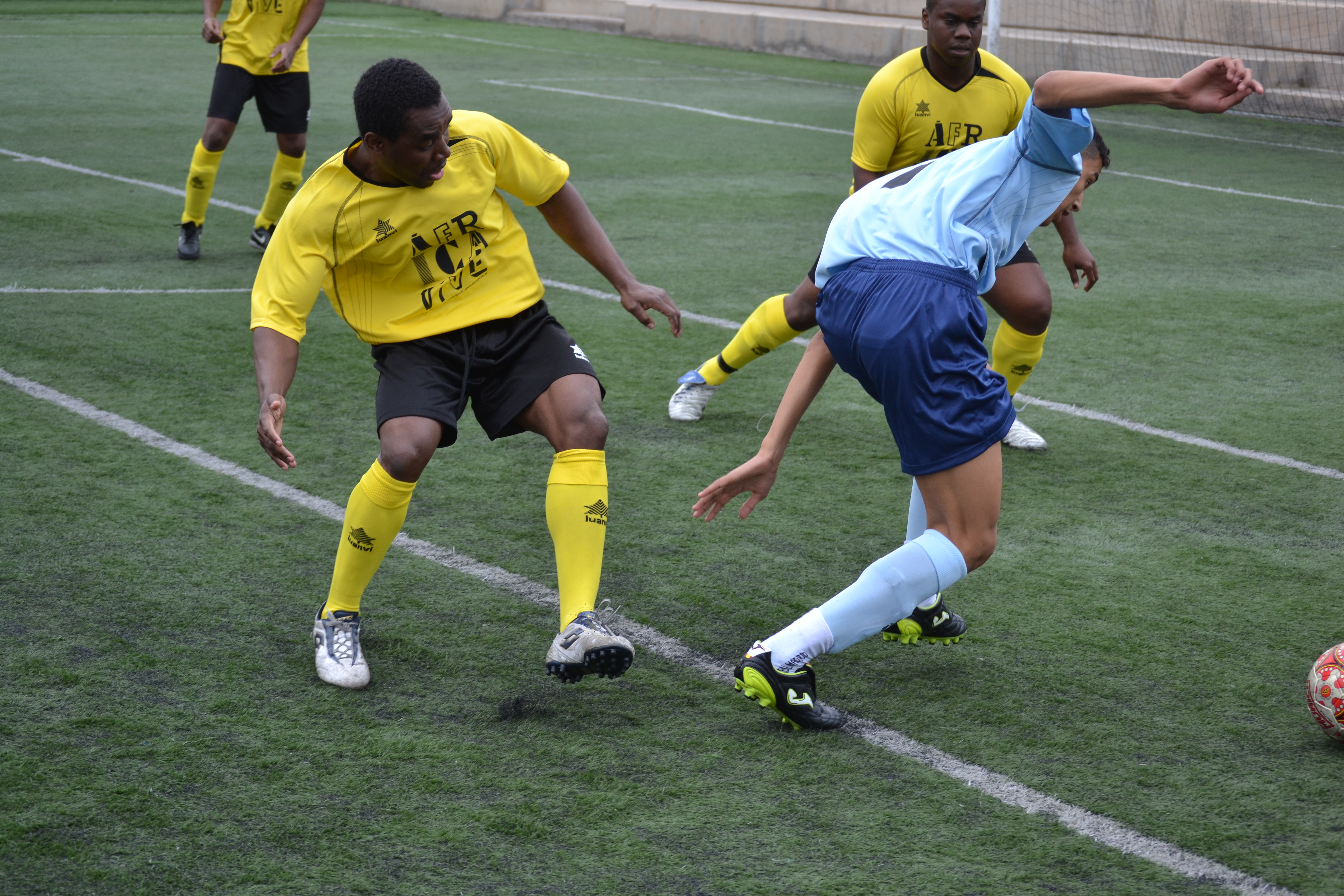 35. Partido entre Argelia y Santo y Príncipe en la Copa África del Torneo África Vive