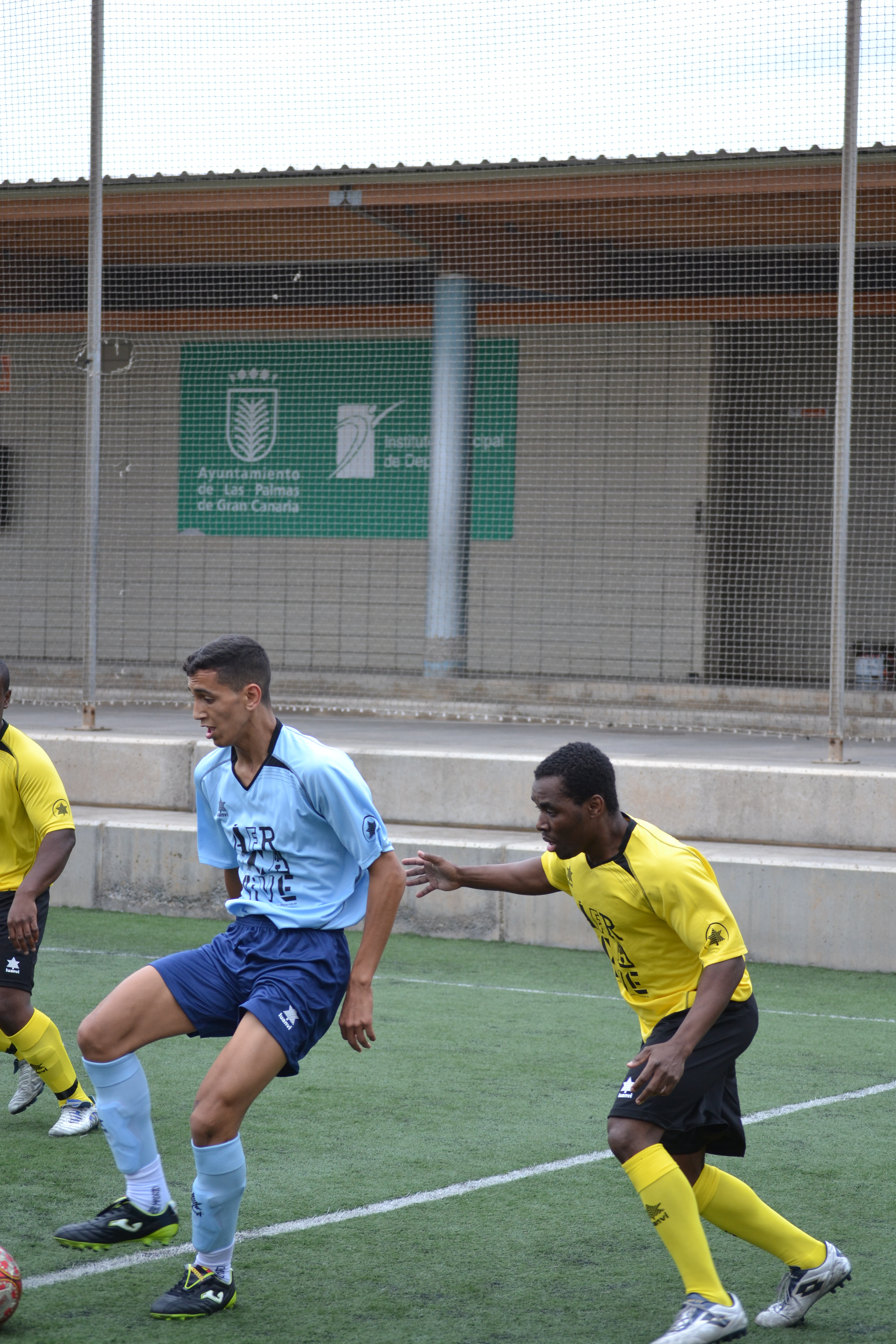 38. Partido entre Argelia y Santo y Príncipe en la Copa África del Torneo África Vive