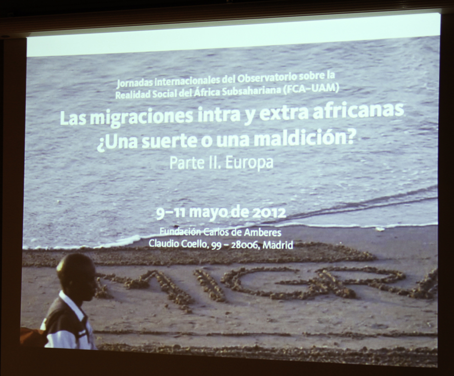 2.  Jornadas internacionales: Las migraciones de África a Europa. ¿Una suerte o una maldición?