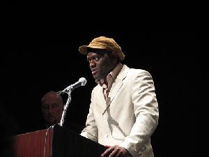 1. Alain Mabanckou en la Feria del Libro en Madrid con el programa de Literatura Letras Africanas de Casa África
