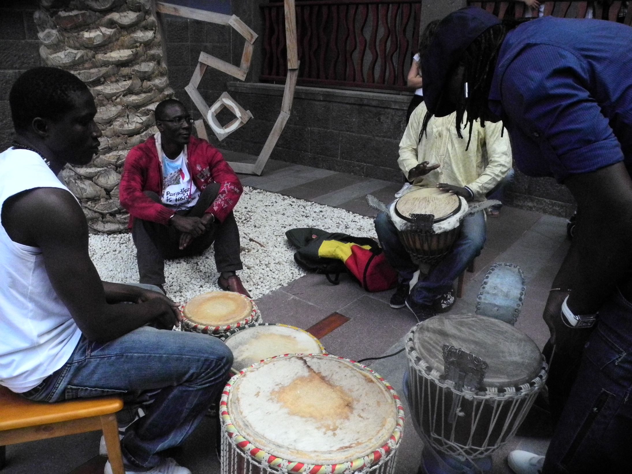 2. Taller de danza y percusión africanas en Casa África el Día de África, África Vive 2012