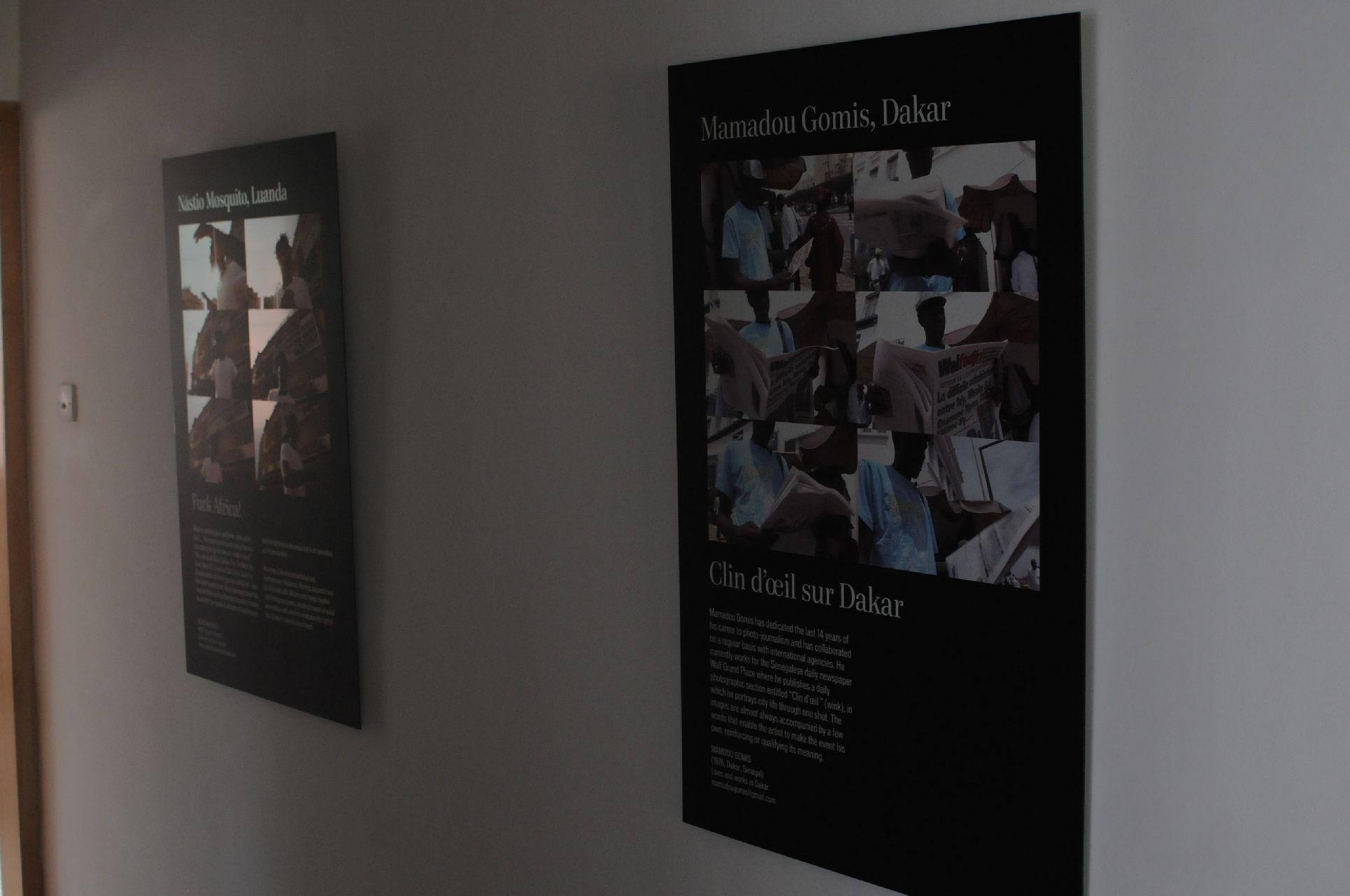 4. Exposición-proyecto audiovisual  Africalls? en la Fundación Nubuke en Accra (Ghana)