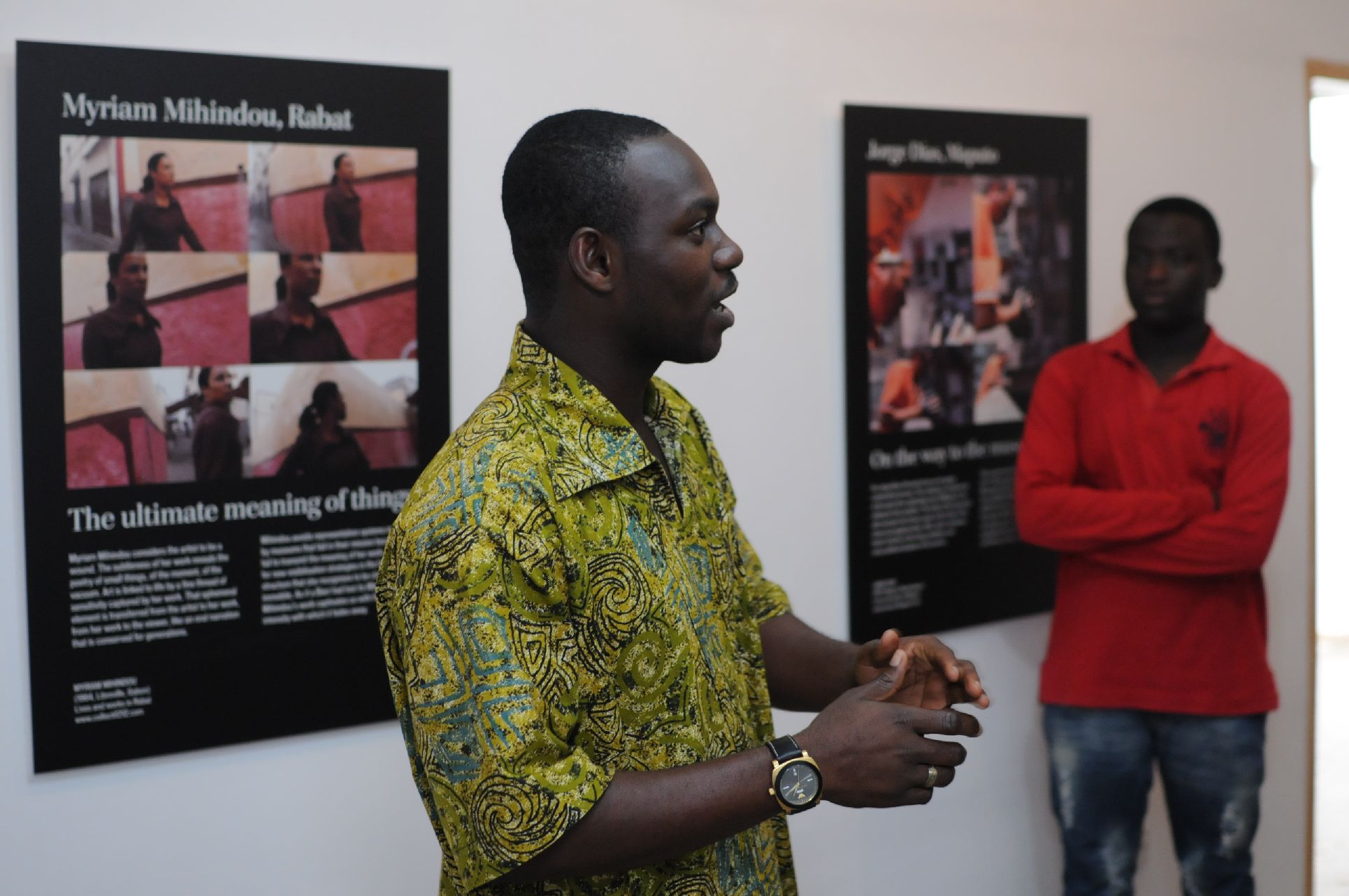 11. Exposición-proyecto audiovisual  Africalls? en la Fundación Nubuke en Accra (Ghana)