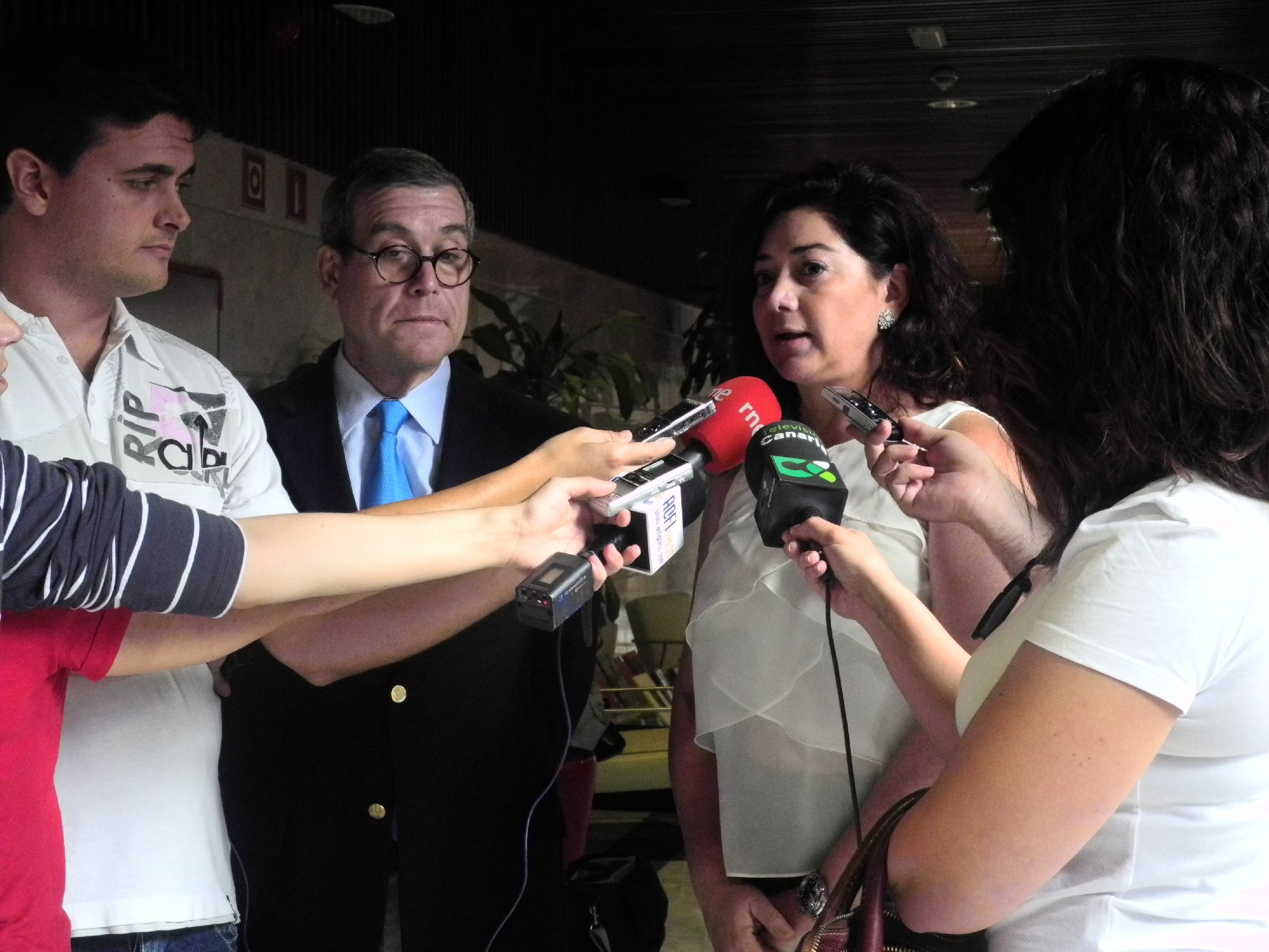 13. Declaraciones de Beatriz Barrera (Presidenta de la ZEC) tras la reunión con antiago Martínez-Caro (Director General de Casa África)