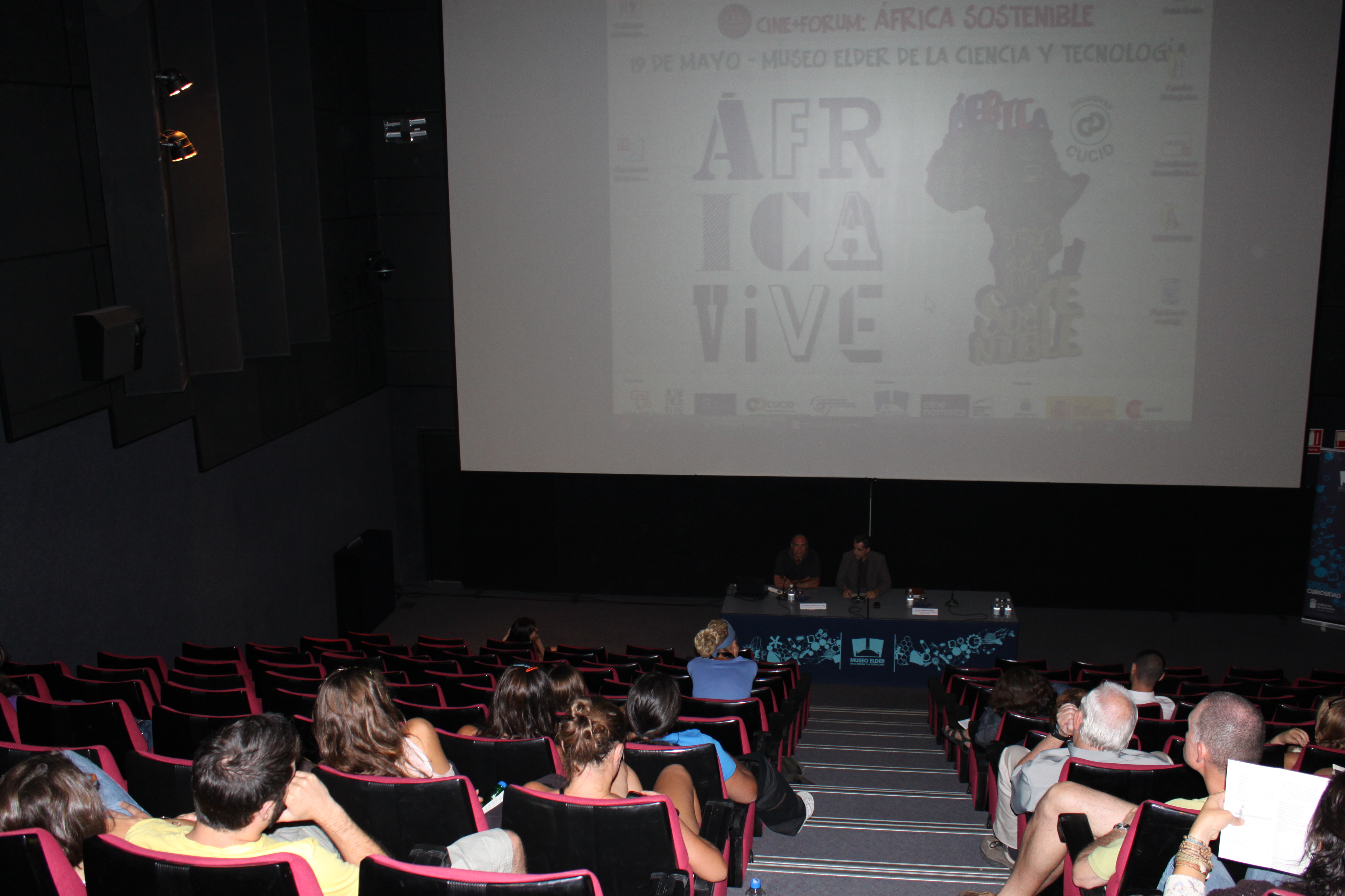 4. Imágenes del Ciclo de Cine Forum, África Sostenible en Las Palmas de Gran Canaria