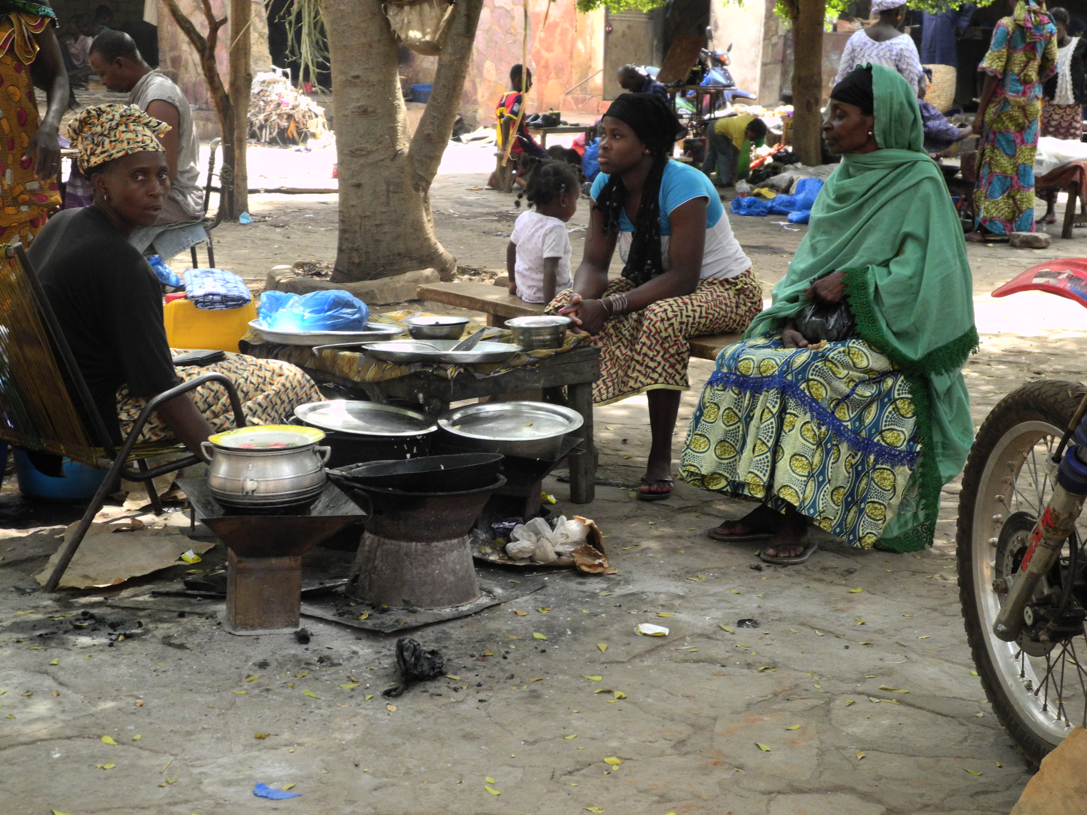 1. Imágenes de la ciudad de Bamako, Mali