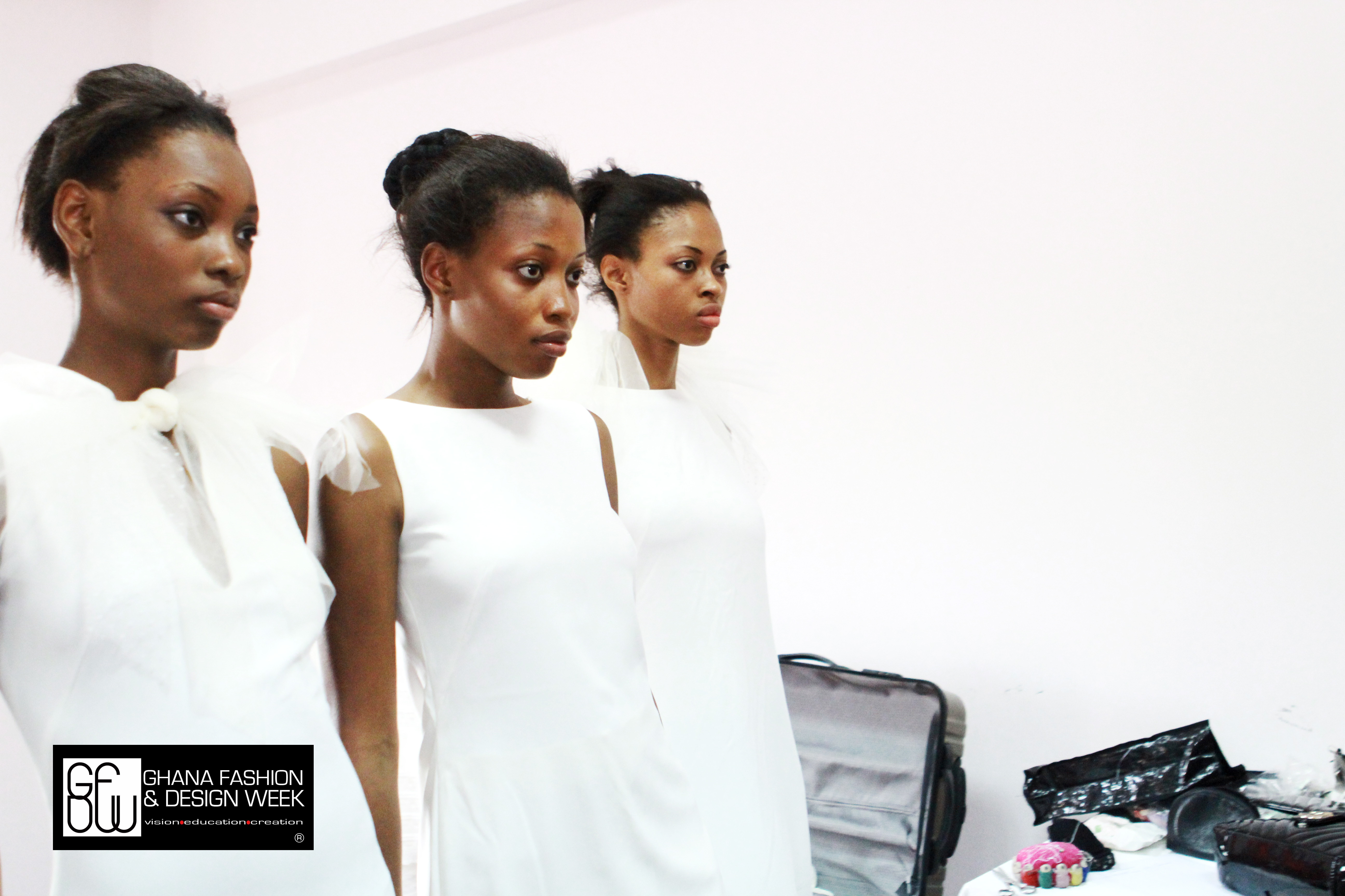 14. Imagen de los diseños de María Mía en la Ghana Fashion and Desing Week, 2012