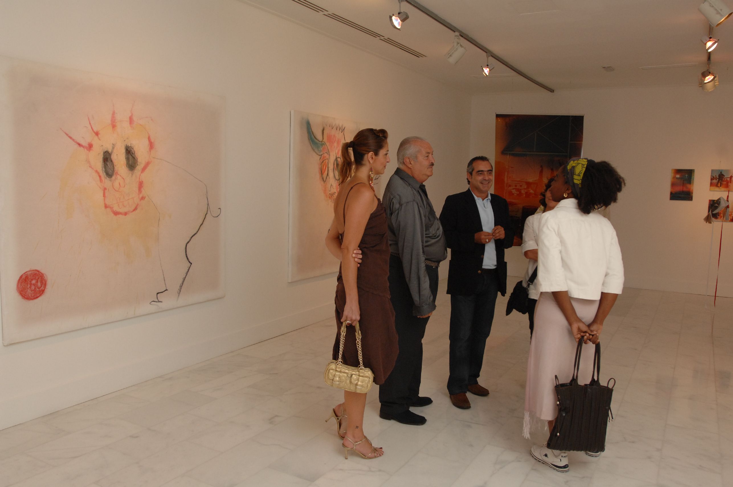 19. Imágenes de la inauguración pública de la exposición 3+3, África Plural en la sede de Casa África