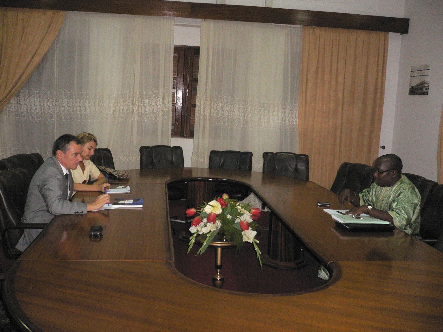 52. Reunión de la representación de Casa África en Guinea Bissau para la exposición 3+3, África Plural