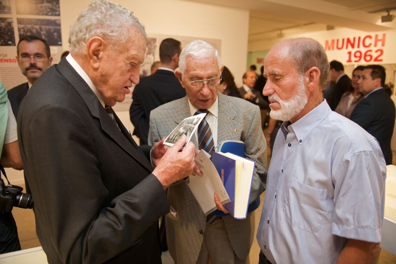11.  Inauguración de la exposición Munich 1962, El 'contubernio' de la concordia en el Centro de Arte Contemporáneo Juan Ismael, Fuerteventura